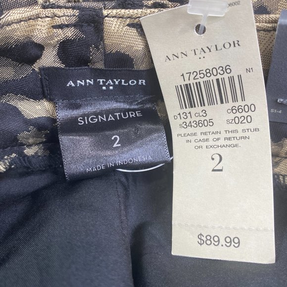 Ann Taylor Factory Signature Maven Leopard Pant - Picture 7 of 8